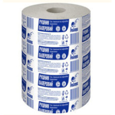 Полотенца бумажные (215мм*135мм/73м) макулатурные рулон. серое Альбатрос