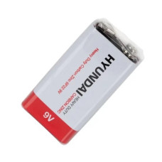 Батарейка 6F22 Hyundai сольова крона 9.0V Батарейка 6F22 Hyundai сольова крона 9.0V