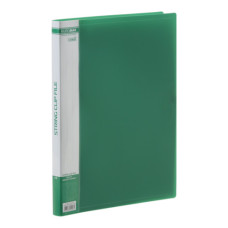 Папка-швидкозшивач А4 (CLIP А) пластикова, зелена BM.3406-04