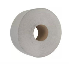 Туалетная бумага макулатурная (90мм /60м) на гильзе серая "Джамбо"