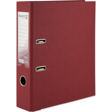 Сегрегатор двостороннє покриття ПВХ, А4, колір бордо (7,5см), D1712-37P