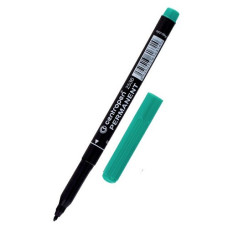 Маркер перманент. круглий (1мм) зелений 2536/04