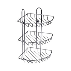 Полиця-сітка Arino потрійна кутова 280408