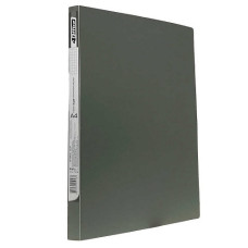 Тека пластик, (CLIP B) з притиском, А4  4-221