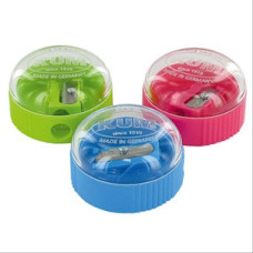 Точилка 210К с контейнером, пластик, круглая KUM 706 (709)