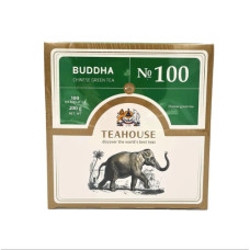 Чай зеленый в индивидуальных конвертах (100шт*2г) "Будда" TEAHOUSE