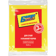 Салфетки для уборки вискозные (1шт), 30*38см