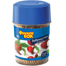 Зубочистки в пластиковому  стаканчику  ( 250шт) ФБ Зубочистки в пластиковому  стаканчику  ( 250шт) ФБ