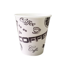 Стакан картонний, малюнок 250мл (50шт)