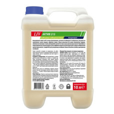 Моющее средство 2 л LIV Актив 213, концентрат слабощелочное пенное