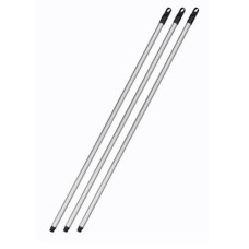 Кий для швабри, прогумований, товщина стінки металу 0,23 мм 120 см.