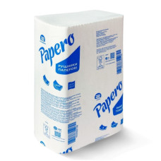 Полотенца бумажные целлюлозные (225*190мм/150шт) 2-х слойн, Z сложен. белое. Papero RN022