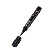Маркер перманентний, (2мм), чорний,  D2604-01