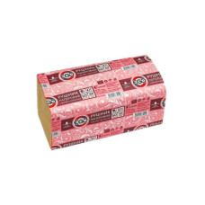 Полотенца бумажные макулатурные V сложен 1-но слойн (210*220мм/150шт)  серые EGO