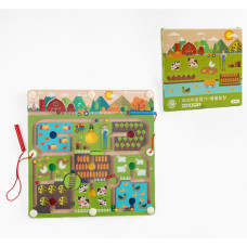 Игра деревянная лабиринт "Веселая ферма"