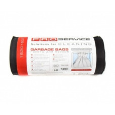 Пакет для мусора 120л/10шт LD (70*110) черный 21 мкн