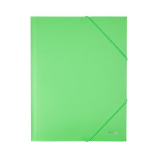 Тека пластикова, А4, на гумці, Pastelin неомята 1504-09-а