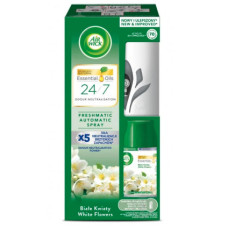 НАБОР освежитель воздуха (250 мл) автомат+ сменный баллон "Білі квіти" AIRWICK Freshmatik