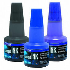 Краска штемпельная (30мл) синяя E42201-02