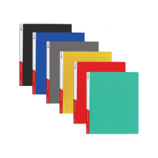 Папка А4, 2 кольца,2,5см "ПОЛОСКА", mix, O35407