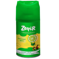 Освіжувач повітря "Zeffir" з ароматом  "Лимонний фреш", змінний балон до авт. диспенсеру  (250мл)