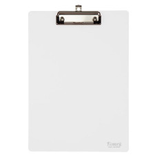Планшет з кліпом, пластиковий,А4, прозорий 2515-27-А