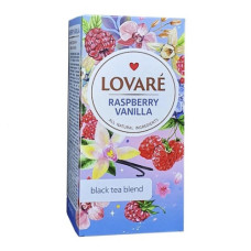 Чай черный "Raspberry vanilla" (2г*24 ф/п) Lovare