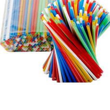 Трубочка Фреш микс d6,8 21 см 500шт/уп