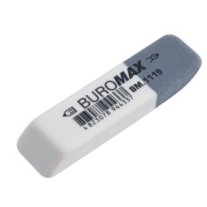 Ластик бело-серый 55*14*8мм BM.1119