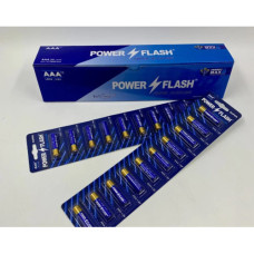 Батарейка LR03 Power Flash щелочная  минипальчиковая ААА (1шт)