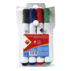 Набір маркерів для дошок, 4 шт, KL0720