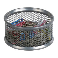 Бокс для скрепок метал. чорний Ах2113-01