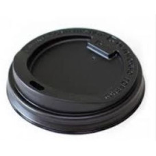 Кришка для картонного стакану чорна  (1шт), ST-80 (300-340мл) Кришка для картонного стакану чорна  (1шт), ST-80 (300-340мл)