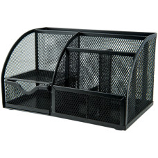Подставка -органайзер , металлическая сетка, черная, 2125-01-a   Подставка -органайзер , металлическая сетка, черная, 2125-01-a