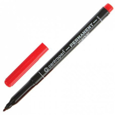 Маркер перманент. круглий (1мм) червоний 2536/02