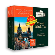 Чай черный  (1,5г*76т.) Ahmad Tea (76 ф/п*2г)