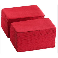 Серветки столові, червоні (33*33*100шт)