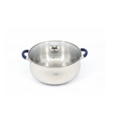 Кастрюля 7л  нержавейка с крышкой 