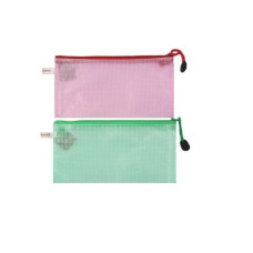 Папка-конверт на блискавці,і DL,230*117мм, асорті, 1408-00-А