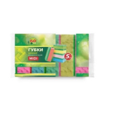 Губки кухонні (79*53*30/5шт) EkOplus