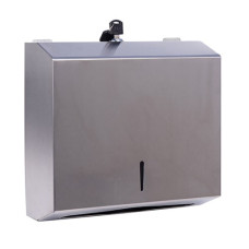Диспенсер для бумажных полотенец Z сложение нержавеющая сталь ZG-622С
