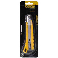 Ніж канцелярський, лезо 18мм, пластиковий.корпус, 4502