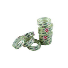 Скотч канцелярский, прозорий(12мм*10у, 40мкм), 3011-A