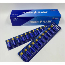 Батарейка LR06 Power Flash щелочная пальчиковая АА (1шт)