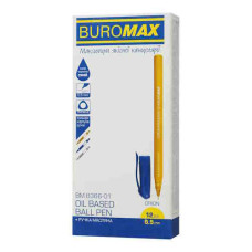 Ручка масляна (0,5) синя  MIX BM.8366-01